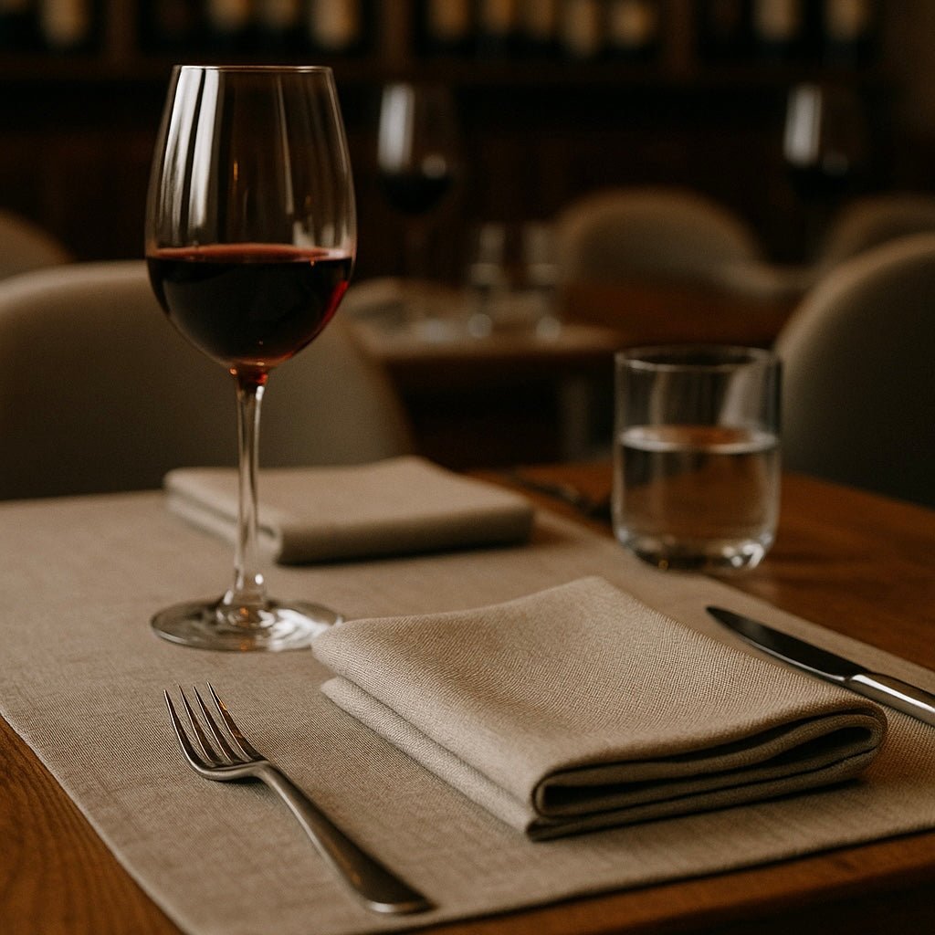 Η Λεπτομέρεια που Ξεχωρίζει Ένα Wine Bar: Τα Λινά