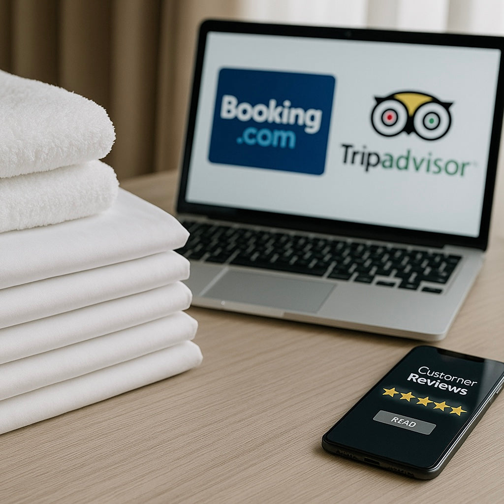 Πώς η ποιότητα λινών επηρεάζει τις κριτικές σε Booking & Tripadvisor