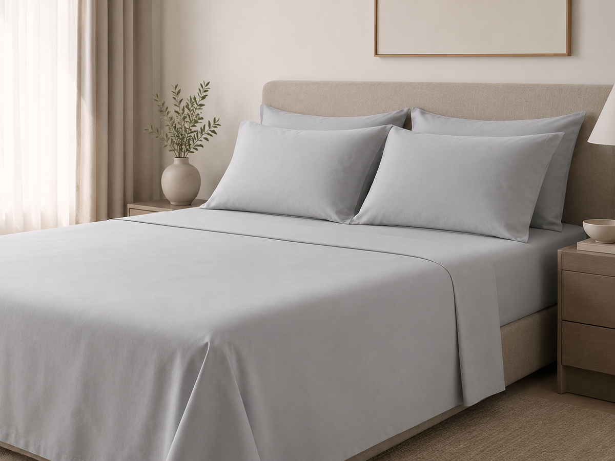σεντόνι Super Percale Sanforised Γκρι