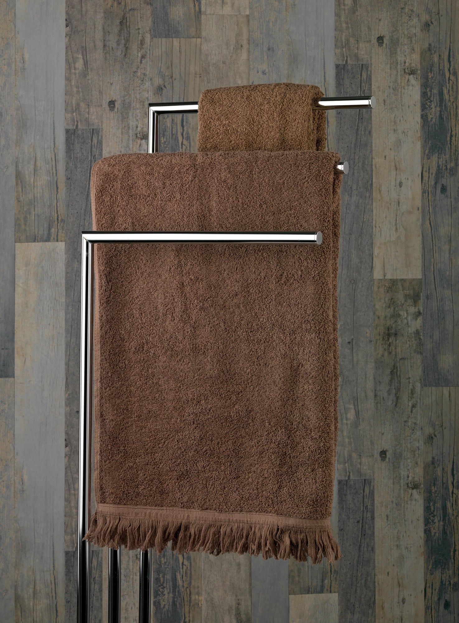 Πετσέτα πισίνας- σπα με κρόσσια