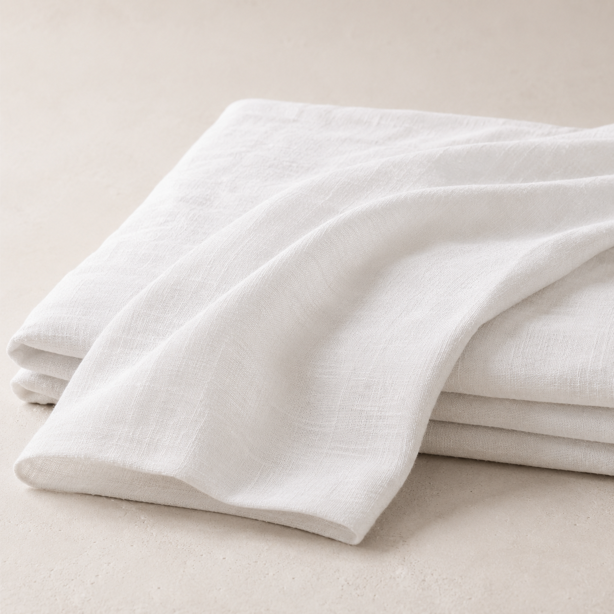 Σεντόνι 75-25 LOOK Linen Λευκό
