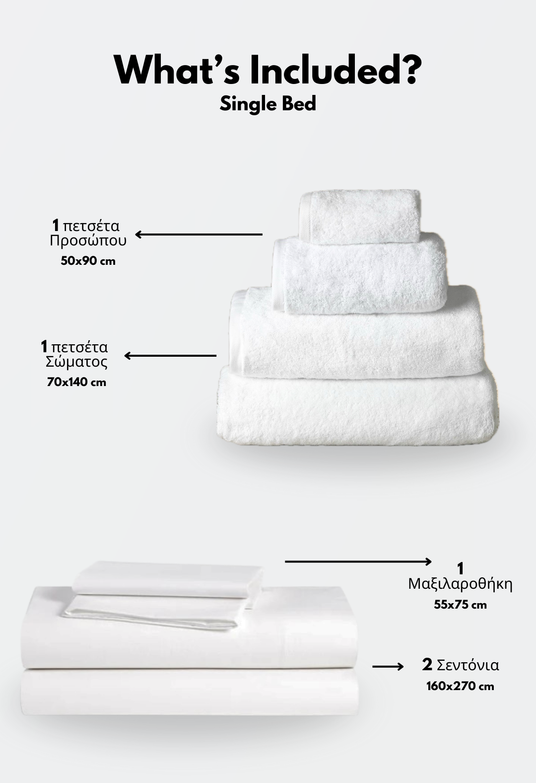 Basic Edition Σετ λευκών ειδών