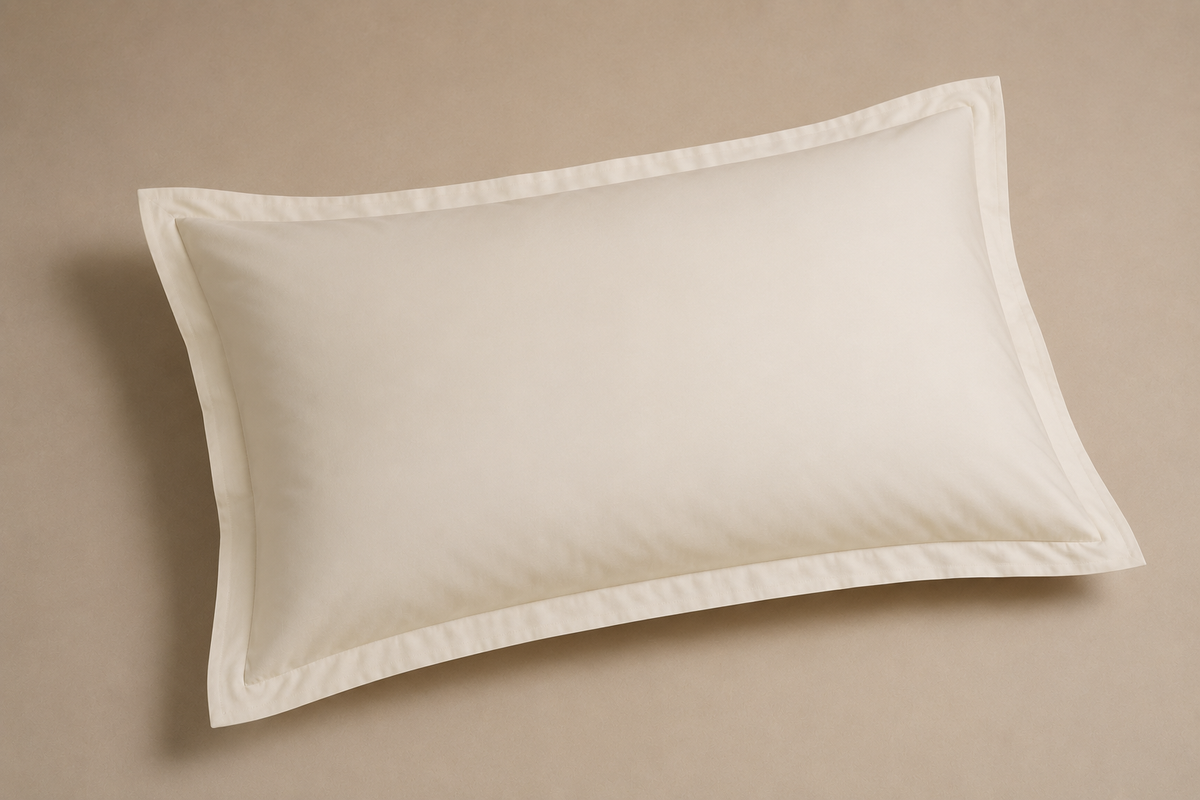 Μαξιλαροθήκη Super Percale Sanforised Εκρού