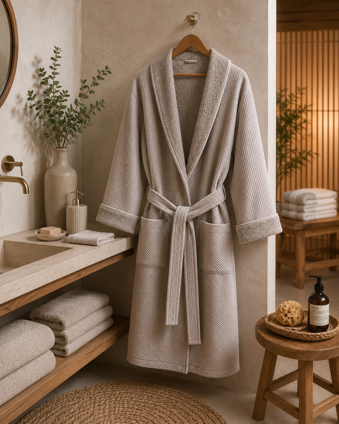 ΜΠΟΥΡΝΟΥΖΙ 2ΟΨΗΣ ΠΙΚΕ/ΠΕΤΣΕΤΕ ΠΟΥΡΟΥ ONE SIZE B100%