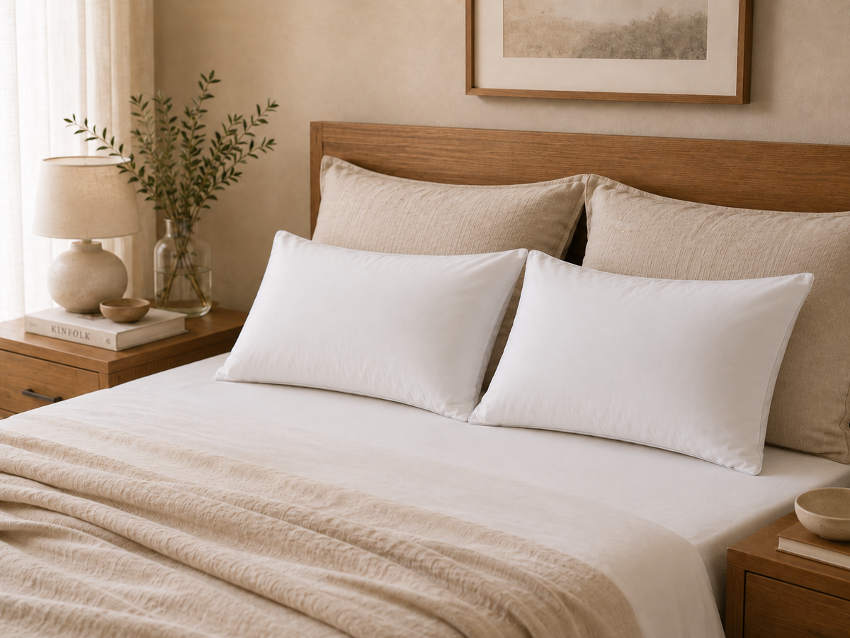 Μαξιλάρι Microfiber 550 g, 45×65 cm — Crist Linen