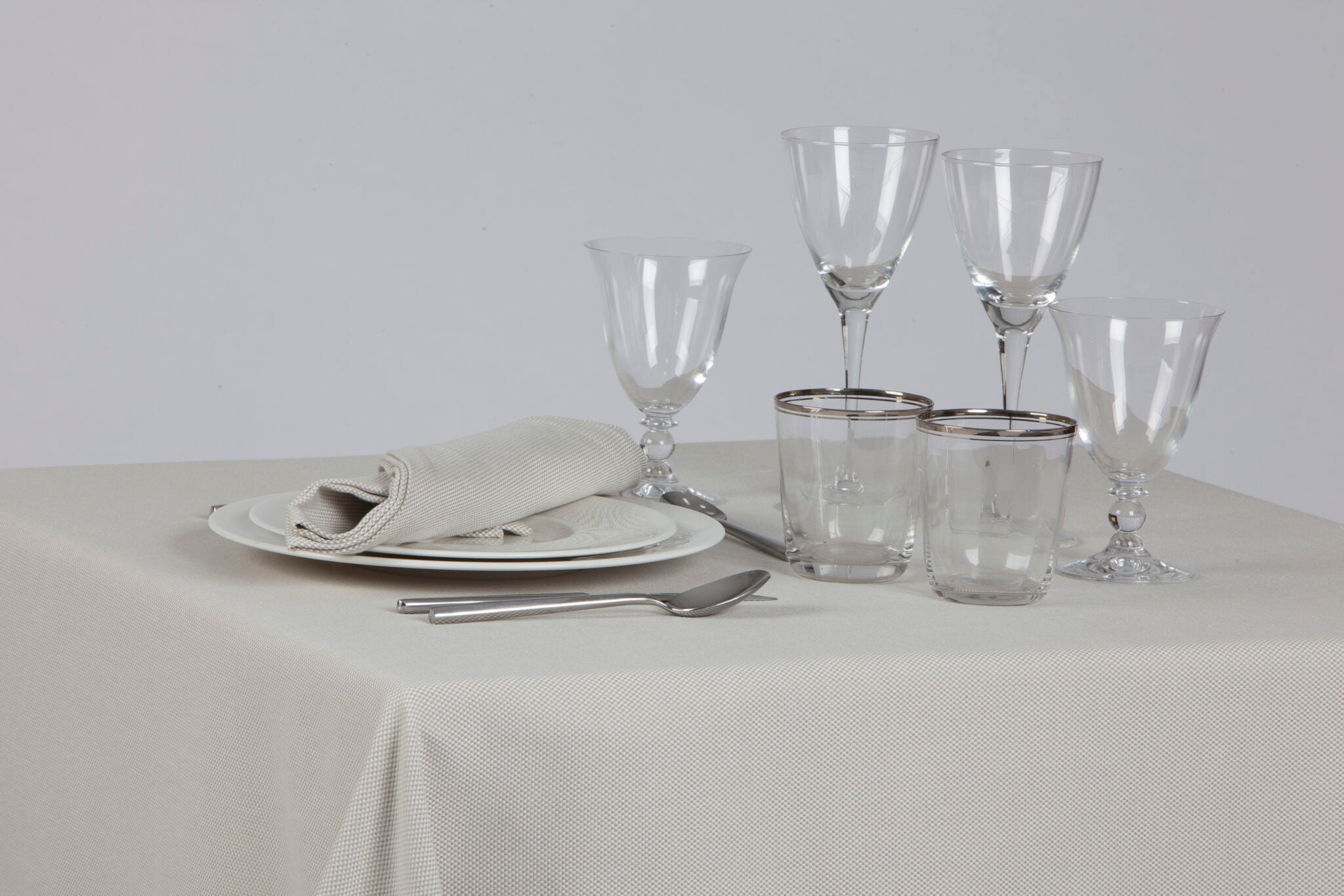 Τραπεζομάντιλο μπεζ Opal