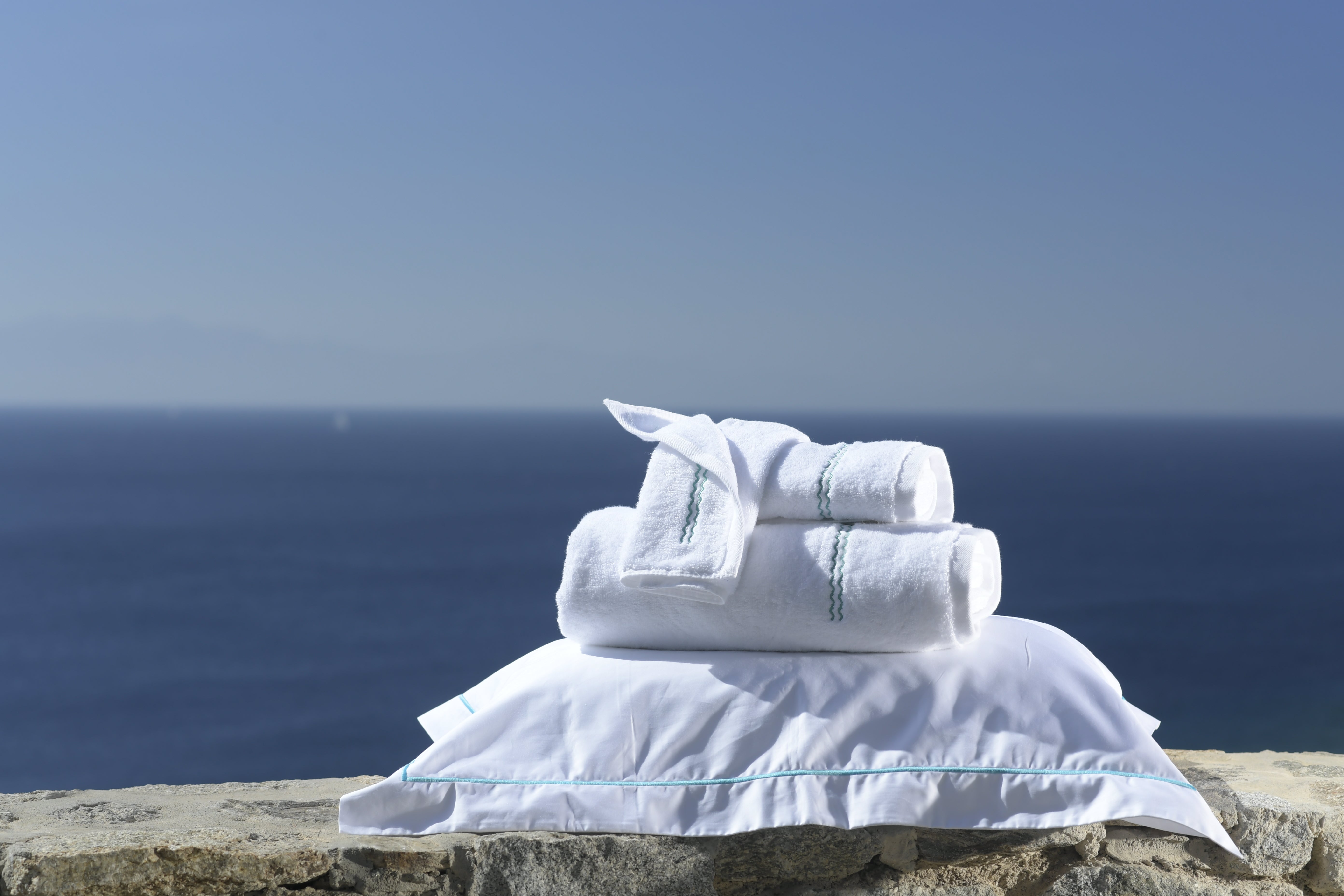 Hotel towel and linen sets