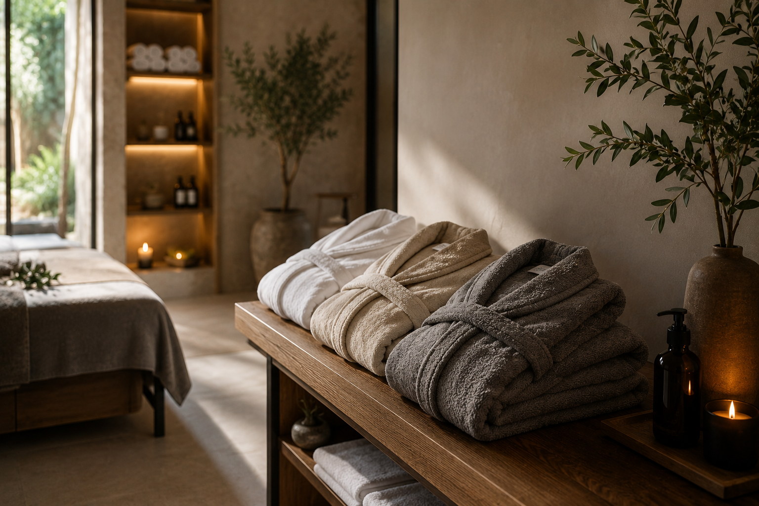 Επιλογή μπουρνουζιών για spa: τι πραγματικά έχει σημασία;