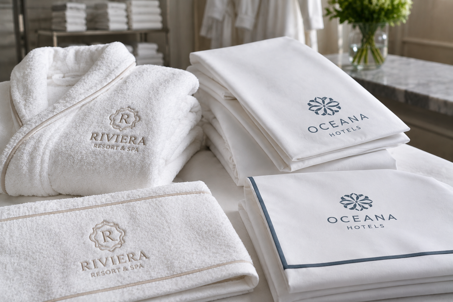 Κεντήματα ή εκτυπώσεις; Τι επιλέγουν τα premium hospitality brands;