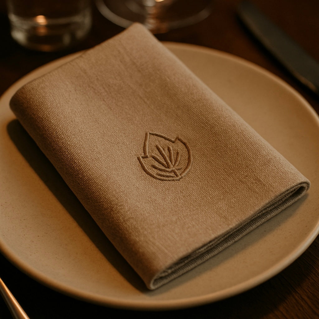 Custom Λινά με το Logo του Εστιατορίου σας