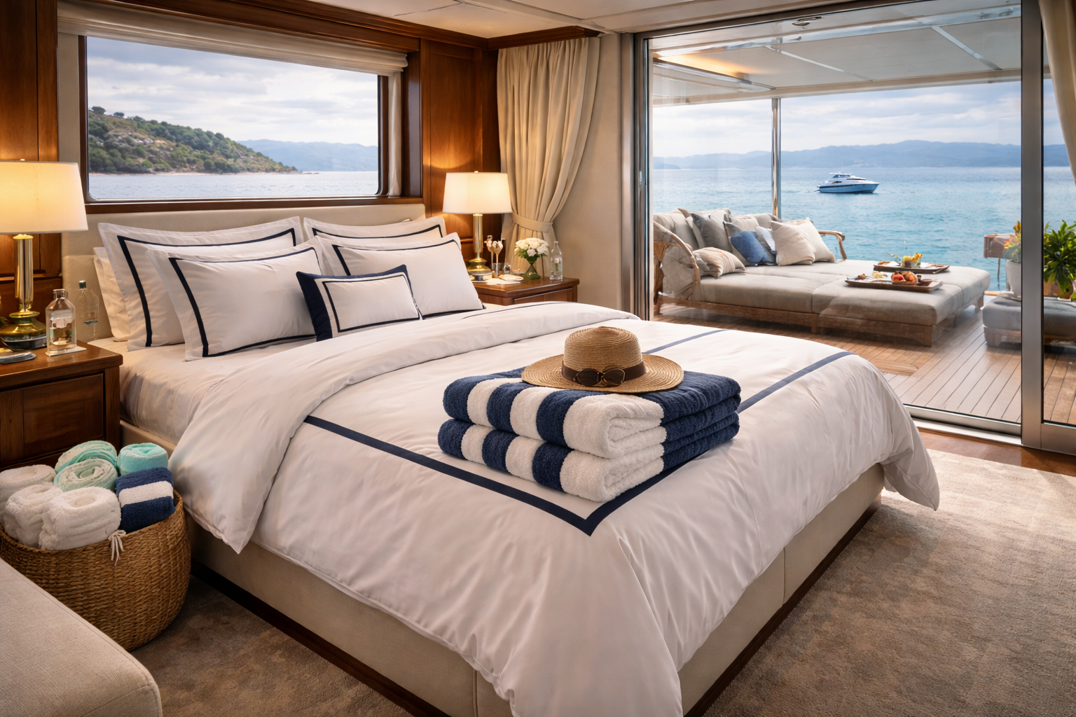 Τα Απαραίτητα Λινά που Κάνουν τη Διαφορά σε Ένα Charter Yacht