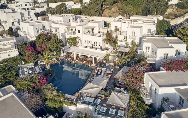 BELVEDERE HOTEL MYKONOS: διαχρονική κομψότητα πάνω από τη Χώρα