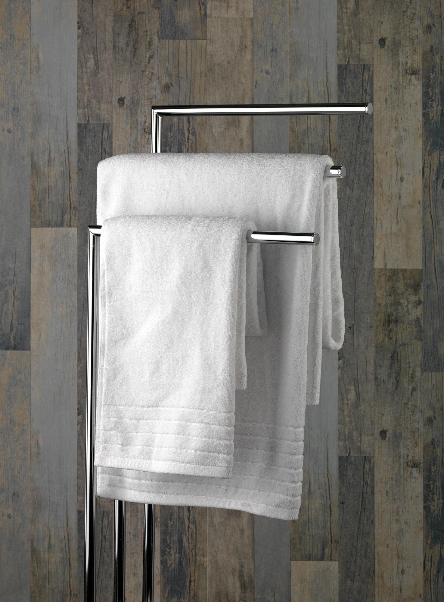 Double-sided velour towel