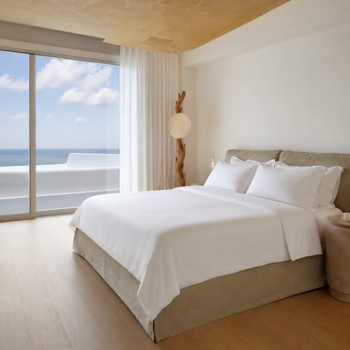 ΣΕΝΤΟΝΙ S.PERCALE PIMA TC280 180x280 B100%