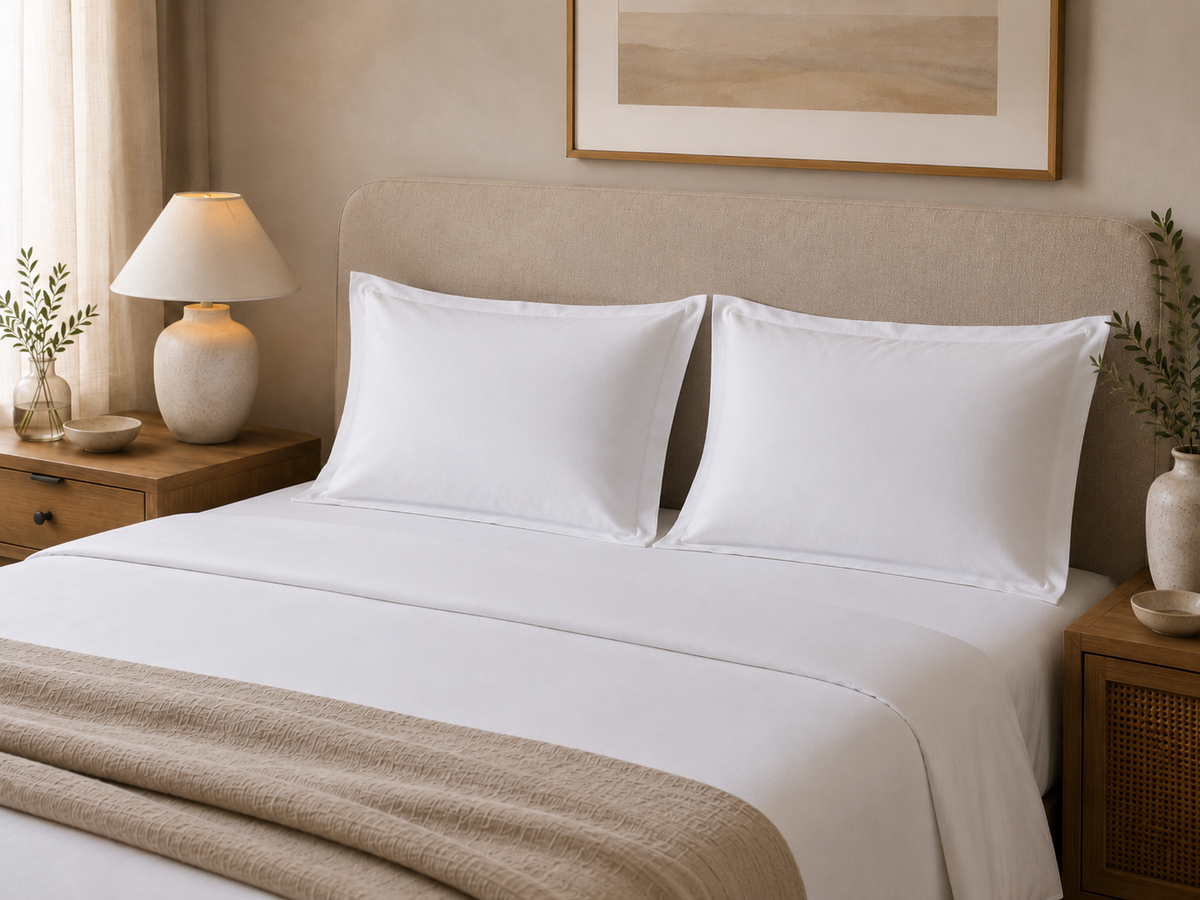 Μαξιλαροθήκη 4 Φτερά Super Percale TC220